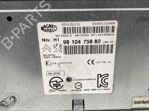 Used Radio Radio PEUGEOT 308 II (LB_, LP_, LW_, LH_, L3_) 2.0 BlueHDi 150 (150 hp) 19960050 19960050