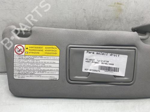Used Right sun visor Right sun visor PEUGEOT 4007 (VU_, VV_) 2.2 HDi (156 hp) 19959292 19959292