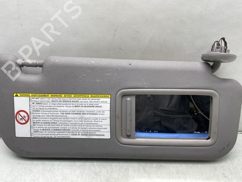 Used Right sun visor Right sun visor TOYOTA YARIS (_P9_) 1.4 D-4D (NLP90_, NLP90R) (90 hp) 24427757 24427757