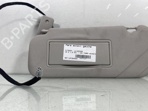 Used Left sun visor CITROËN C5 III (RD_) 1.6 HDi 110 (RD9HZC) (109 hp) 29507348