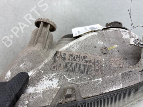 Left headlight OPEL AGILA A (H00) 1.2 16V (F68) | BP37723234C28  - Image 5