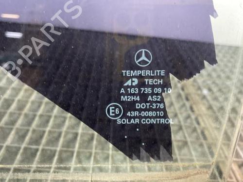 Rear left door window MERCEDES-BENZ M-CLASS (W163) ML 270 CDI (163.113) | BP19952108C20 