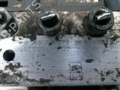 Used ABS pump PEUGEOT 407 (6D_) 1.6 HDi 110 (6D9HZC, 6D9HYC) (109 hp) 20028591