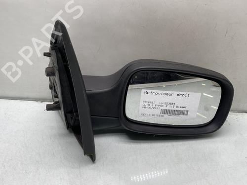 Used Right mirror RENAULT CLIO III (BR0/1, CR0/1) 1.5 dCi (C/BR0G, C/BR1G) (68 hp) 31712284
