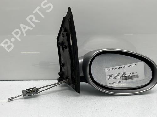 Used Right mirror SMART CITY-COUPE (450) 0.6 (S1CLA1, 450.341) (55 hp) 24054756