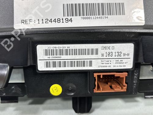 Instrument cluster CITROËN C4 CACTUS 1.2 VTi 82 | BP29707391C47 