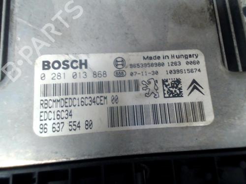 Used Engine control unit (ECU) PEUGEOT 207 (WA_, WC_) 1.6 HDi (90 hp) 19976290