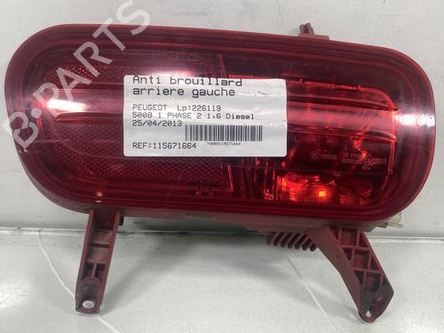 Tåkelys/Varsellys PEUGEOT 5008 (0U_, 0E_) 1.6 HDi (114 hp) 32682259