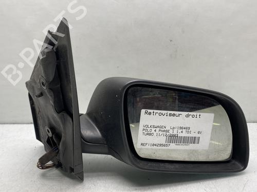 Used Right mirror VW POLO (9N_, 9A_) 1.4 TDI (75 hp) 25446521