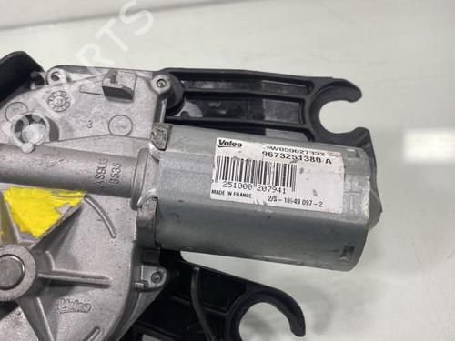 Used Rear wiper motor PEUGEOT 208 I (CA_, CC_) 1.6 HDi (92 hp) 19977391