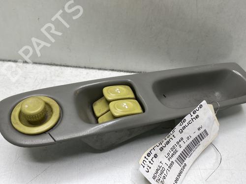 Used Left front window switch RENAULT TWINGO I (C06_) 1.2 (C066, C068) (58 hp) 27722178
