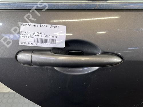 right-rear-door-renault-laguna-iii-bt01-2007-2008-2009-2010-2011-2012-2013-2014-2015-32230489 main image