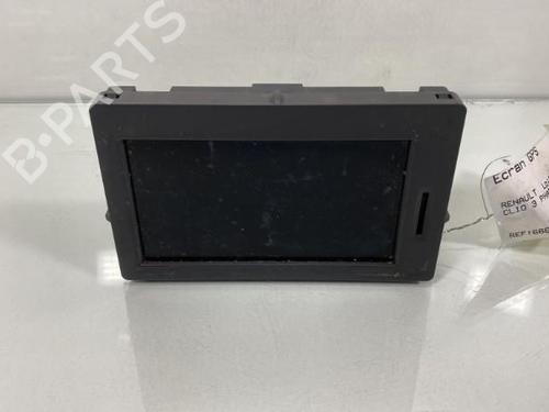 Used Display monitor Display monitor RENAULT CLIO III (BR0/1, CR0/1) 1.5 dCi (BR17, CR17) (86 hp) 20023852 20023852
