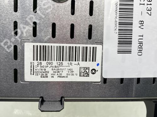 Display monitor RENAULT SCÉNIC IV (J9_) 1.5 dCi 110 Hybrid Assist (J9AE) | BP21822830C48 