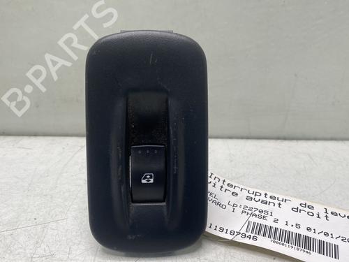 Used Right front window switch Right front window switch OPEL VIVARO A Van (X83) 2.0 CDTI (F7) (114 hp) 33484778 33484778