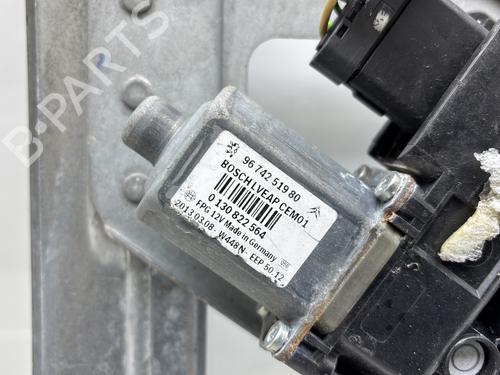 Front left window mechanism PEUGEOT 208 I (CA_, CC_) 1.6 HDi | BP29507352C22