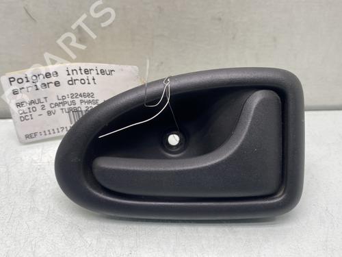 Used Rear right interior door handle RENAULT CLIO II (BB_, CB_) 1.5 dCi (B/C2J) (68 hp) 28705173