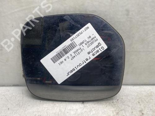 Used Left mirror glass PEUGEOT PARTNER Box Body/MPV (5_, G_) 2.0 HDi (90 hp) 19963258