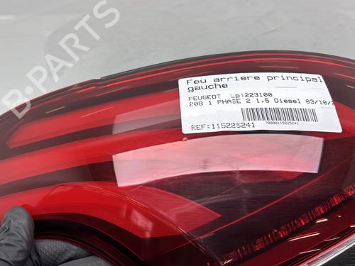 Left taillight PEUGEOT 208 I (CA_, CC_) 1.5 BlueHDI 100 | BP30463407C34 