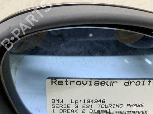 Right mirror BMW 3 Touring (E91) 318 d | BP21955627C27 