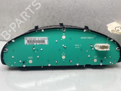 Instrument cluster PEUGEOT 407 (6D_) 1.6 HDi 110 (6D9HZC, 6D9HYC) | BP19968835C47