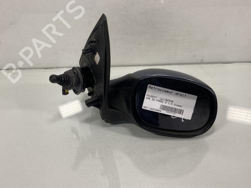Used Right mirror PEUGEOT 206 SW (2E/K) 1.4 HDi (68 hp) 23431939