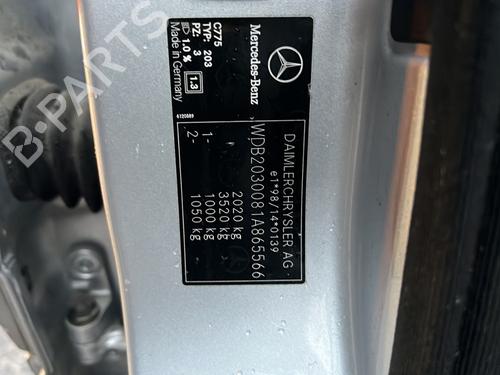 Front bumper reinforcement MERCEDES-BENZ C-CLASS (W203) C 220 CDI (203.008) | BP29413569C109 
