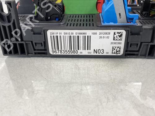 Fuse box PEUGEOT 208 I (CA_, CC_) 1.2 VTI 82 | BP20024389E1 