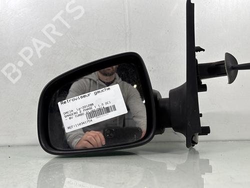 Used Left mirror DACIA SANDERO II 1.5 dCi 75 / Blue dCi 75 (B8JW, B8M4, B8AH, B8M7, B8M6) (75 hp) 28581450