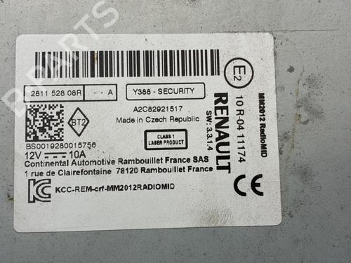 Radio RENAULT KANGOO Express (FW0/1_) 1.5 dCi 95 (FW16) | BP35896237E6 - Image 5