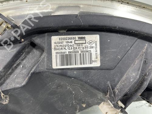 Left headlight RENAULT KANGOO Express (FC0/1_) 1.5 dCi (FC1E) | BP30412639C28