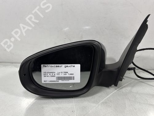 Used Left mirror VW GOLF VI (5K1) 2.0 TDI (110 hp) 31212136