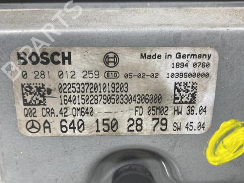 Engine control unit (ECU) MERCEDES-BENZ A-CLASS (W169) A 180 CDI (169.007, 169.307) | BP21196645M57 