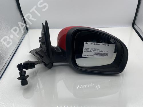 Used Right mirror SKODA FABIA II (542) 1.2 12V (60 hp) 19988868