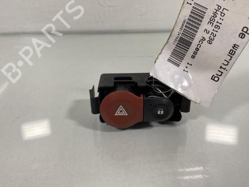 Used Warning switch RENAULT CLIO III (BR0/1, CR0/1) 1.2 16V (BR0R, BR1D, BR1L, CR0R) (65 hp) 20019129