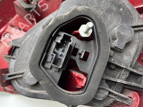 Used Left taillight Left taillight PEUGEOT 208 I (CA_, CC_) 1.6 HDi (92 hp) 33648431 33648431