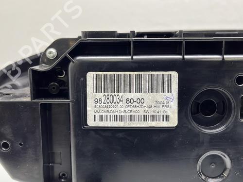 Instrument cluster PEUGEOT 3008 II SUV (MC_, MR_, MJ_, M4_) 1.5 BlueHDi 130 | BP22608284C47 