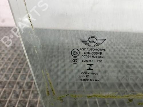 Used Front right door window MINI MINI (F55) One (102 hp) 19952737