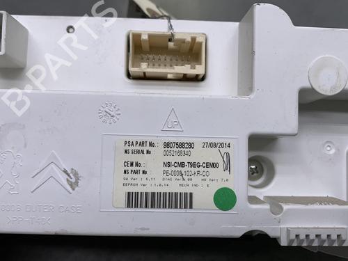 Instrument cluster PEUGEOT 308 II (LB_, LP_, LW_, LH_, L3_) 1.6 HDi | BP19956582C47 