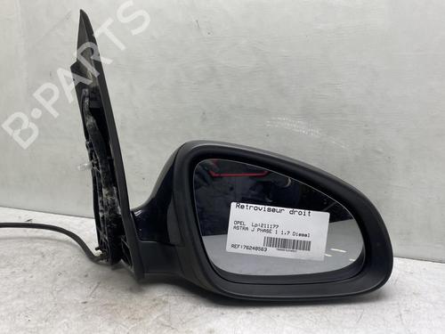 Used Right mirror OPEL ASTRA J (P10) 1.7 CDTI (68) (125 hp) 19993472