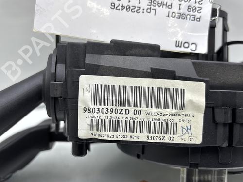 Steering column stalk PEUGEOT 208 I (CA_, CC_) 1.2 VTI 82 | BP29706897I23