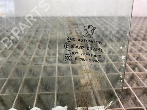 Used Rear right door window PEUGEOT 5008 (0U_, 0E_) 1.6 HDi (110 hp) 19955251