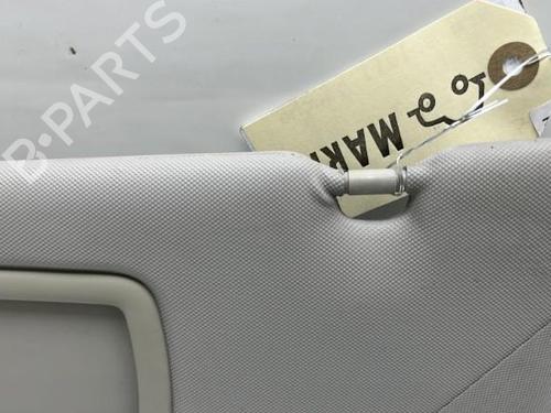 Left sun visor RENAULT LAGUNA III (BT0/1) 1.5 dCi (BT00, BT0A, BT0T, BT1J) | BP19958897I1 