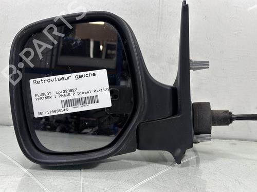Used Left mirror PEUGEOT PARTNER MPV (5_, G_) 2.0 HDI (90 hp) 29939428