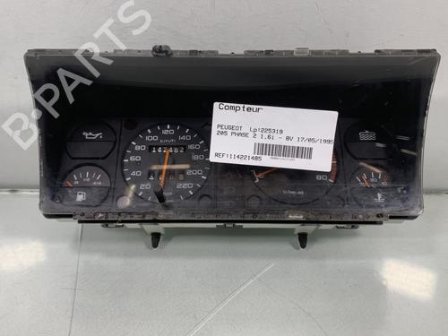 Used Instrument cluster PEUGEOT 205 II (20A/C) 1.6 Aut. (88 hp) 30461454