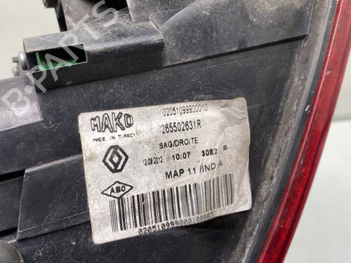 Right taillight RENAULT CLIO IV (BH_) 1.5 dCi 75 | BP30576273C35