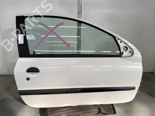 Dør høyre foran PEUGEOT 206 Hatchback (2A/C) 1.9 D (69 hp) 29279101