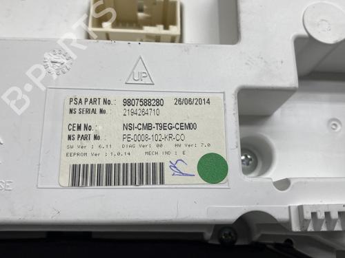 Instrument cluster PEUGEOT 308 II (LB_, LP_, LW_, LH_, L3_) 1.6 HDi / BlueHDi 115 | BP19961423C47 