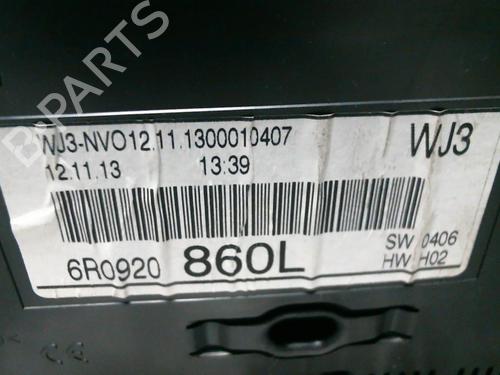 Instrument cluster VW POLO V (6R1, 6C1) 1.2 | BP20001144C47 