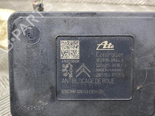 Used ABS pump ABS pump PEUGEOT 208 I (CA_, CC_) 1.2 VTI 82 (82 hp) 28672729 28672729